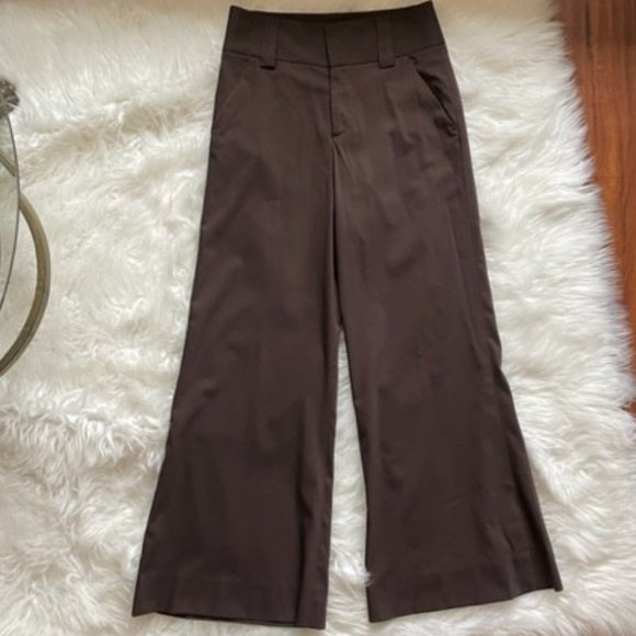 Alice + Olivia high waisted Wool Blend Pants - Picture 3 of 6